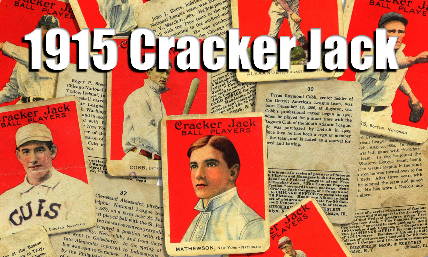 1915 Cracker Jack Baseball Cards 